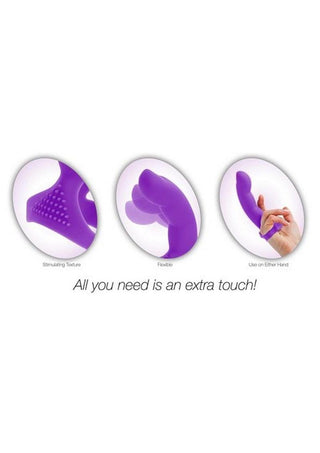 Simple and True Extra Touch Silicone Finger Massager