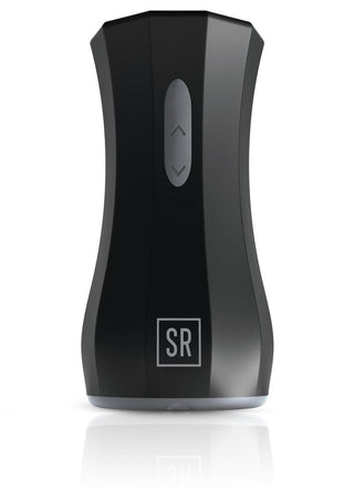 Sir Richard's Control Silicone Twin Turbo Masturbator Rechargeable - Black/Gray