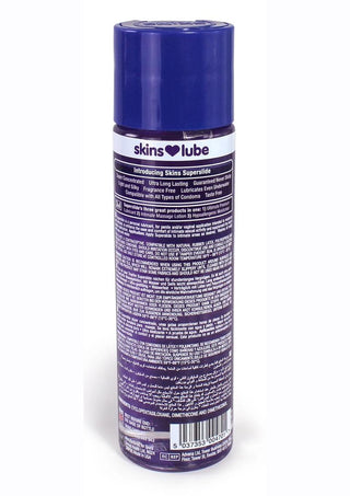 Skins Super Slide Silicone Based Lubricant - 4.4oz