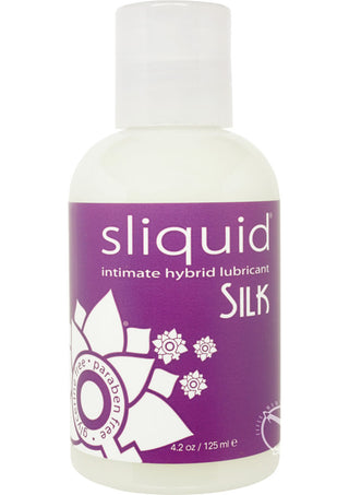 Sliquid Naturals Silk Hybrid Lubricant - 4.2oz