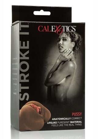 Stroke It Pussy Realistic Stroker - Brown