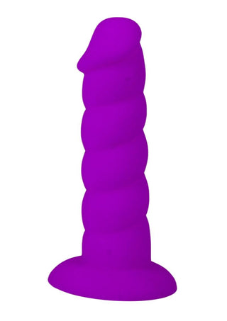 Suga' Daddy Silicone Dildo - Purple - 5.5in