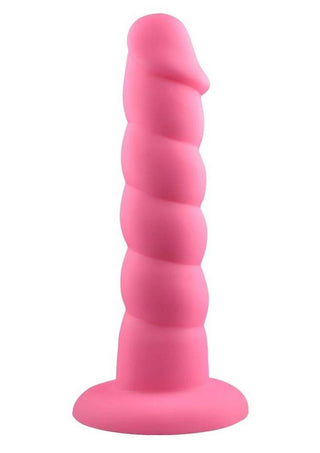 Suga' Daddy Silicone Dildo - Pink - 9.5in