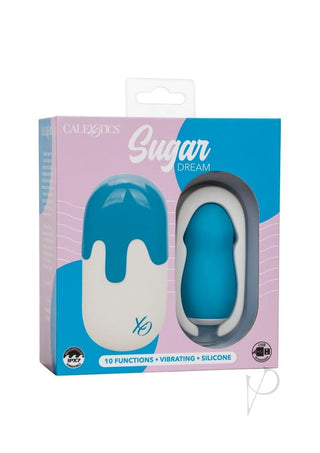 Sugar Dream Rechargeable Silicone Clitoral Stimulator - Blue