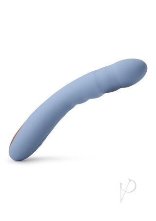 Svakom Ava Neo Rechargeable Silicone Vibrator with Remote - Blue