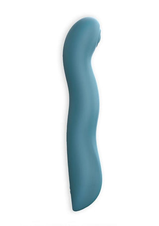 Swap Rechargeable Silicone Vibrator - Teal Me - Teal