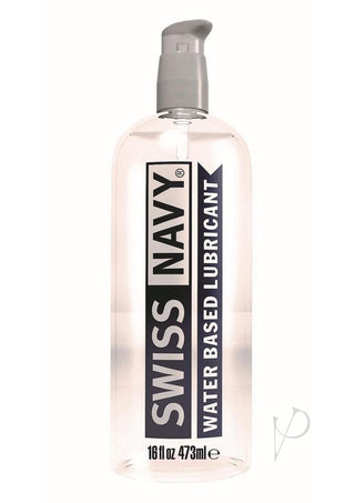 Swiss Navy Water-Based Lubricant - 16oz/473ml