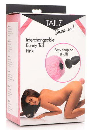 Tailz Interchangeable Bunny Tail Accessory - Pink