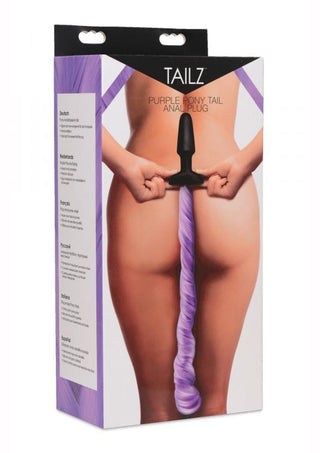 Tailz Pony Tail Anal Plug - Purple