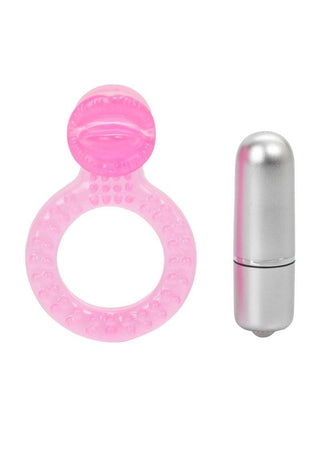 Teaser Tongue Enhancer Vibrating Cock Ring