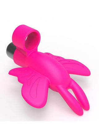 The 9's - Flirt Finger Silicone Butterfly - Pink