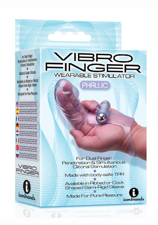 The 9's - Vibrofinger Massager - Purple