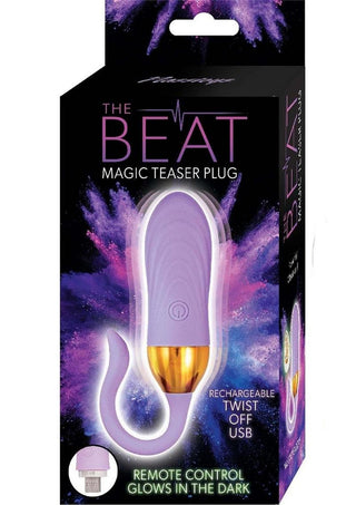 The Beat Magic Teaser Rechargeable Silicone Plug - Lavender/Purple