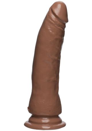 The D Thin D Firmskyn Dildo - Brown/Caramel - 7in