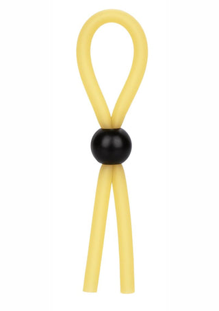 The Lasso Cock Ring - Vanilla/Yellow