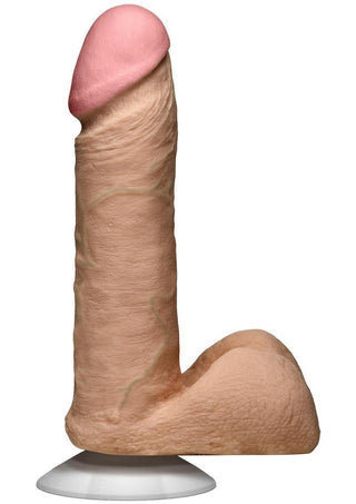 The Realistic Cock Ultraskyn Dildo - Vanilla/White - 6in