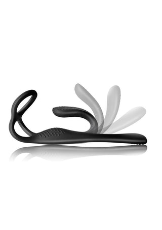 The-Vibe Silicone Rechargeable Anal Stimulator with Remote Control