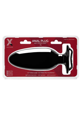 The Xplay Finger Grip Plug 5l - Black