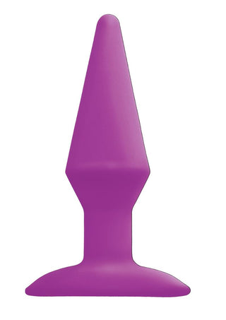 Touch Anal Arouser Rechargeable Silicone Vibrating Butt Plug - Purple