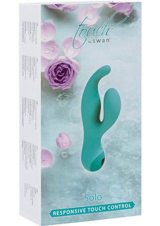 Touch By Swan Solo Silicone Rechargeable Vibrator - Teal