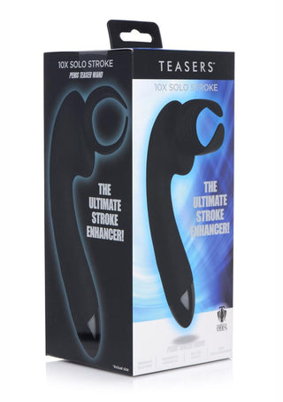 Trinity Vibes Penis Head Teaser Wand - Black