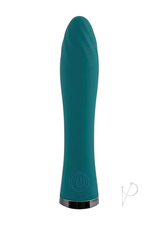 Ultra Wave Rechargeable Silicone Vibrator - Teal