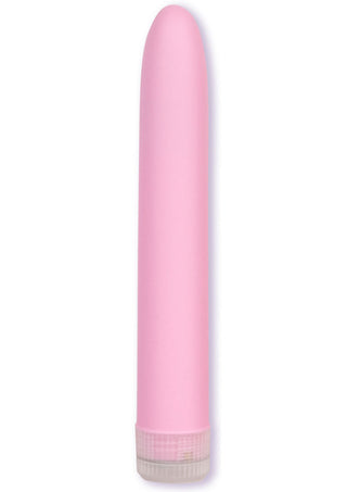 Velvet Touch Vibes Waterproof Vibrator - Pink - 7in