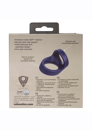 Viceroy Max Dual Ring Silicone Cock Ring