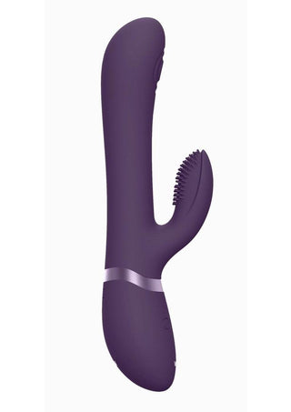 Vive Etsu Rechargeable Silicone Pulse Wave G-Spot Rabbit and Clitroal Stimulator