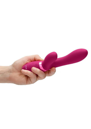 Vive Kyra Pulse Wave Rechargeable Silicone Clitoral Rabbit Vibrator