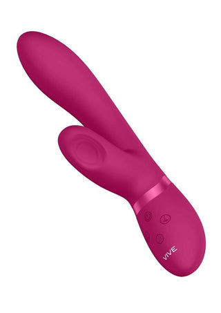 Vive Kyra Pulse Wave Rechargeable Silicone Clitoral Rabbit Vibrator