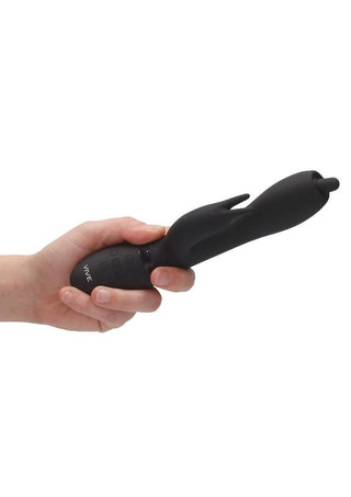 Vive Nilo Rechargeable Silicone Pinpoint Rotating G-Spot Rabbit Vibrator