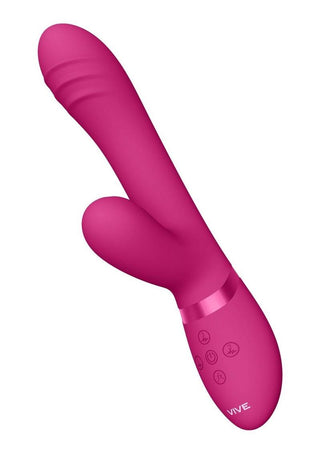 Vive Tani Rechargeable Silicone Finger Motion with Pulse Wave Vibrator