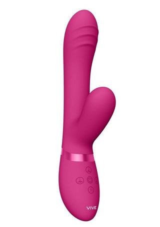 Vive Tani Rechargeable Silicone Finger Motion with Pulse Wave Vibrator