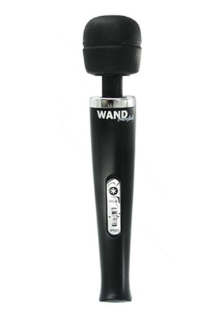 Wand Essentials 8 Speed 8 Function Rechargeable Wand Massager - 110v - Black