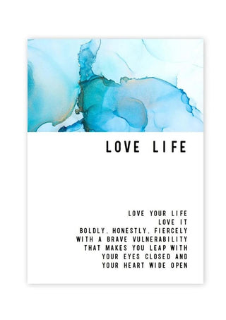 Warm Human Love Life Greeting Card