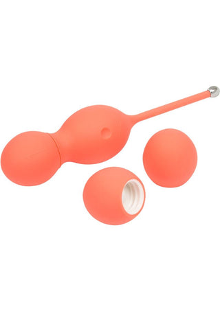 We-Vibe Bloom Vibrating Kegel Balls - Coral