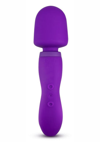 Wellness Dual Sense Rechargeable Silicone Massager - Purple