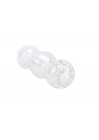 Wet Dreams Crystal Voyeur Series Big Balls Stroker Sleeve Masturbator