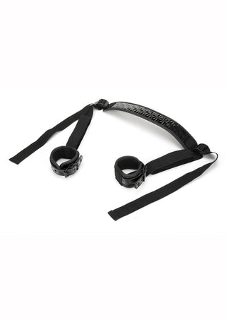 WhipSmart Deluxe Sex Sling with Ankle Restraints - Black