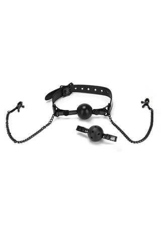 WhipSmart Diamond Gag/Nipple Clips - Black