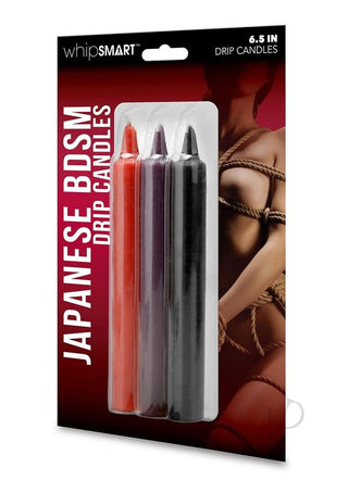 WhipSmart Japanese Drip Candles - 3pc