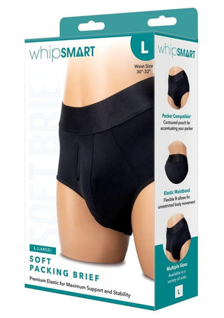 WhipSmart Soft Packing Brief - Black - Large