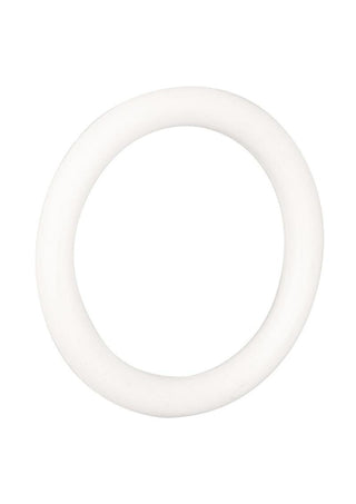 White Rubber Cock Ring