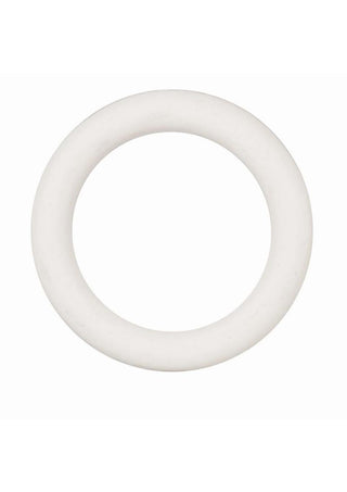 White Rubber Cock Ring