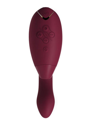 Womanizer Duo Silicone Rechargeable Clitoral and G-Spot Stimulator