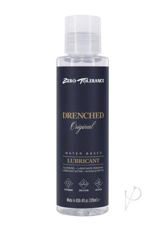 Zero Tolerance Drenched Original Water Based Lubricant - 4oz