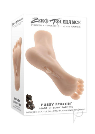 Zero Tolerance Pussy Footin' Masturbator - Vanilla